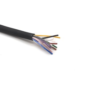 Cable 10 x 0.14 Black, sold by the metre, UNITRONIC ROBUST