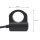 Status LED in black aluminium housing for 22 mm handlebars 6 Volt and 12 Volt