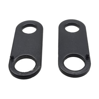 1 pair of turn signal bracket for mounting turn signals on the Bowden cable brake lever. 