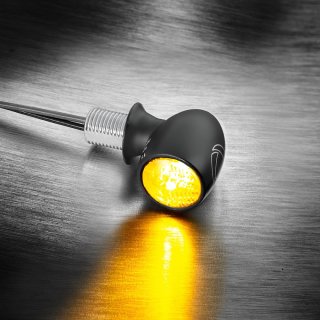 1 pair Kellermann Atto, LED mini indicator, black, front and rear on both sides
