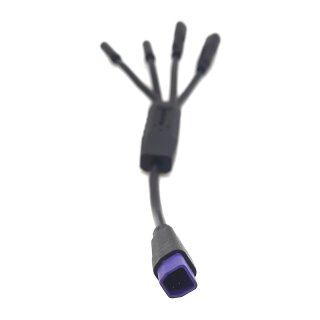 velorian Kabelsplitter - mitblinkende LED-Taster und Blinker