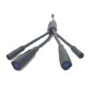 velorian Kabelsplitter - mitblinkende LED-Taster und Blinker