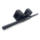 Indicator bracket with clamp for tube with 25.8 mm diameter