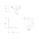 1 pair of indicator bracket BHW2