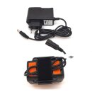 Battery pack incl. charger and connection cable on the indicator box
