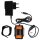 Battery pack incl. charger and connection cable on the indicator box