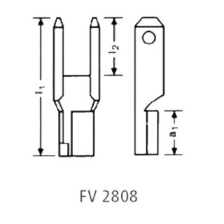 Flachsteckverteiler FV 2808