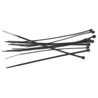 Cable tie 140 x 2.5 mm black, 10 pcs.